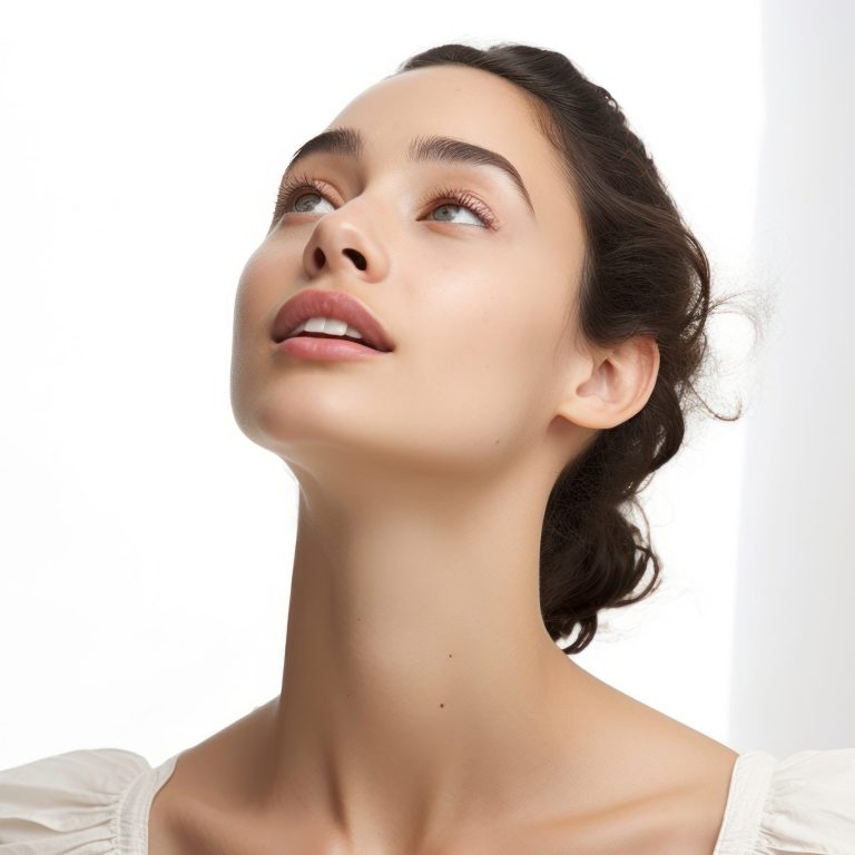 young uruguayan woman portrait looking adult scaled aesthetic medical spa treatment McLean VA En Santé Med